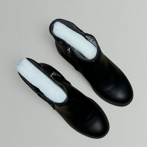 Kenneth Cole Reaction Girl's Teri Chelsea Studded Heeled Boots in Black - Picture 7 of 8